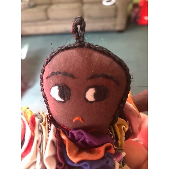 African Yo-yo Yo Yo Colorful Doll - Picture 3 of 3